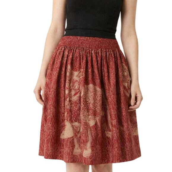 Corey Lynn Calter Dresses & Skirts - Corey Lynn Calter Wooded Hideaway Silk Skirt Size S